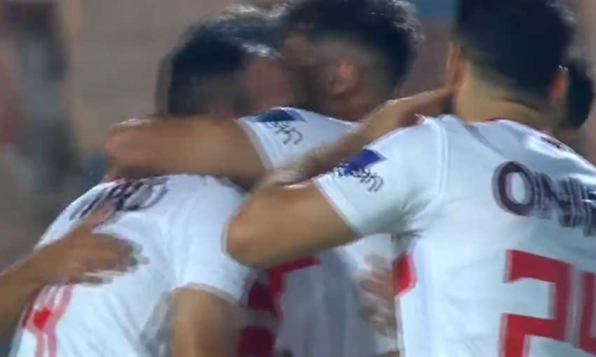 هدف الزمالك الثاني في إنبي - ناصر منسي (الدوري المصري)