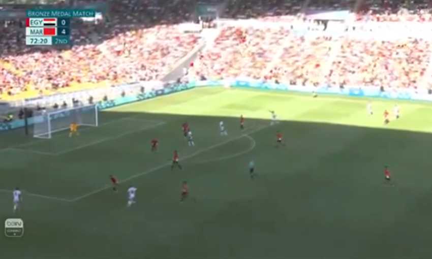 هدف المغرب الخامس ضد مصر - أكرم نقاش (أولمبياد باريس)