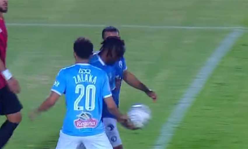 ثنائية سريعة من بيراميدز ضد طلائع الجيش - فيستون ماييلي (الدوري المصري)