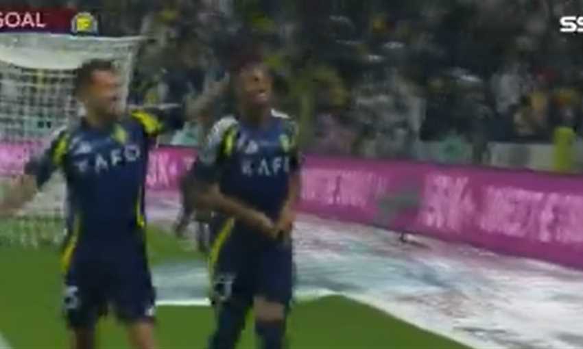 هدف النصر الأول في التعاون - أيمن يحيى (نصف نهائي السوبر السعودي)