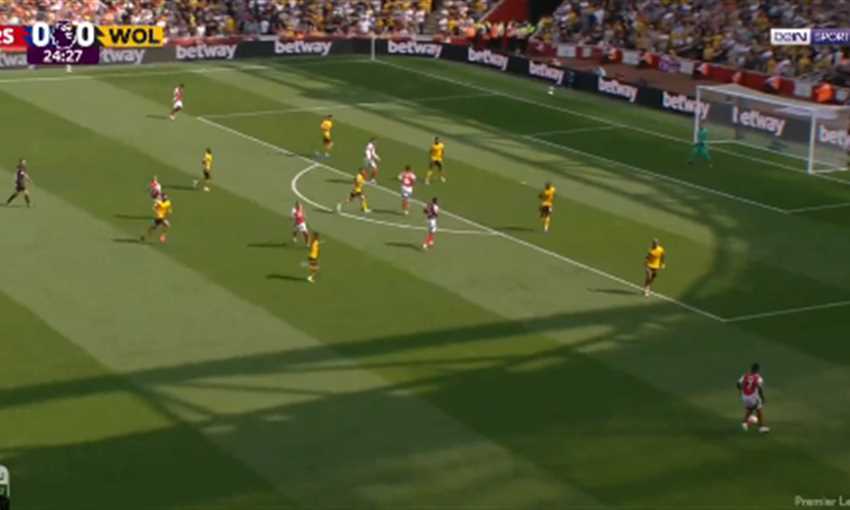 هدف أرسنال الأول ضد ولفرهامبتون - كاي هافيرتز (الدوري الإنجليزي)