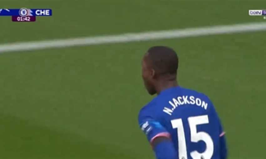 هدف تشيلسي الأول ضد ولفرهامبتون - نيكولاس جاكسون (الدوري الإنجليزي)