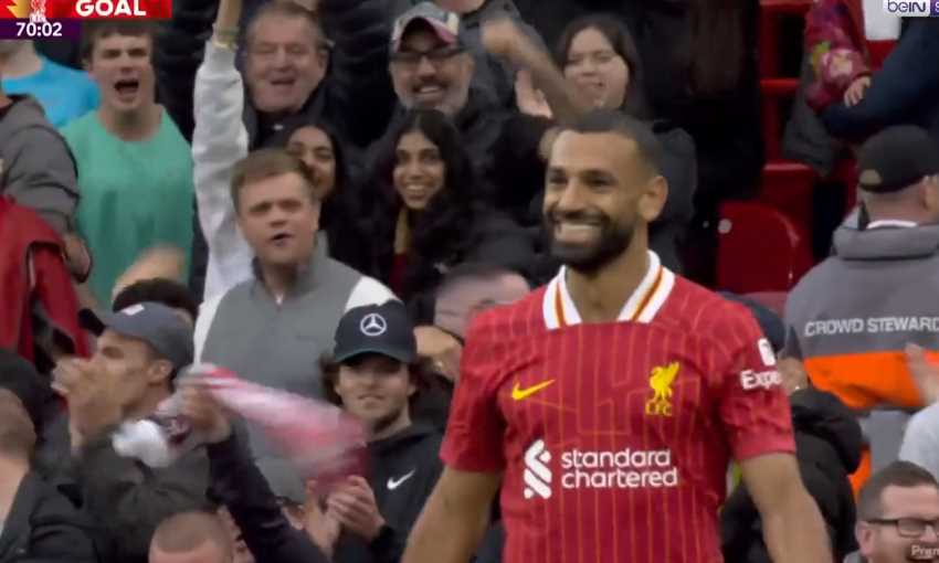 هدف ليفربول الثاني ضد برينتفورد - محمد صلاح (الدوري الإنجليزي)