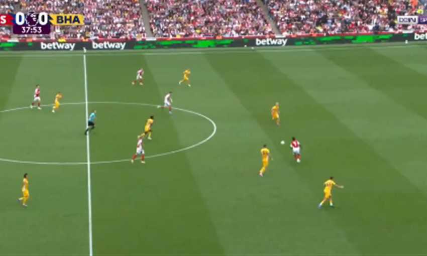 هدف أرسنال الأول ضد برايتون - كاي هافيرتز (الدوري الإنجليزي)