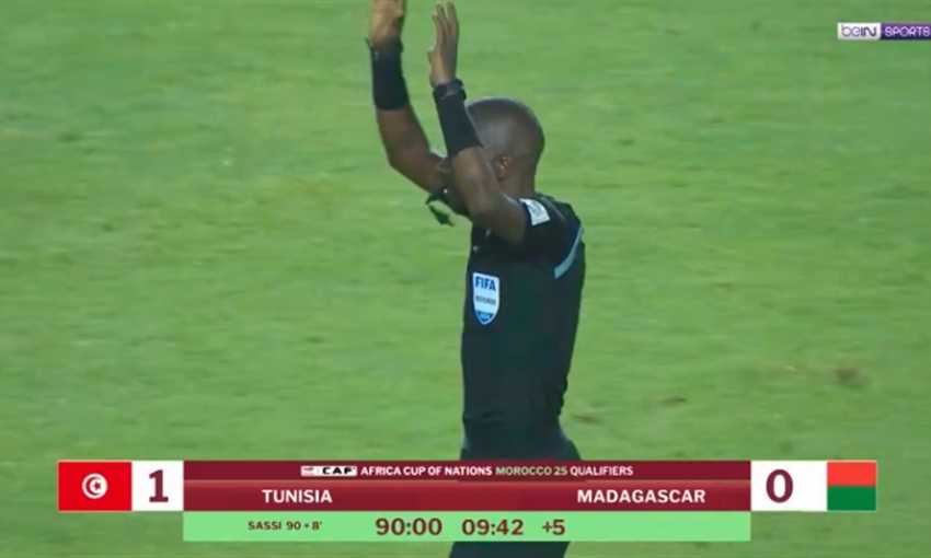 ملخص فوز تونس على مدغشقر 1-0 (تصفيات أمم إفريقيا)