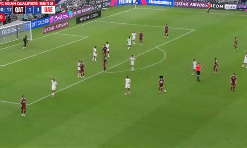 ملخص فوز الإمارات على قطر 3-1 (تصفيات كأس العالم)