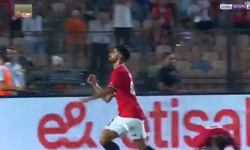 هدف مصر الثالث أمام كاب فيردي - إبراهيم عادل (تصفيات أمم إفريقيا)