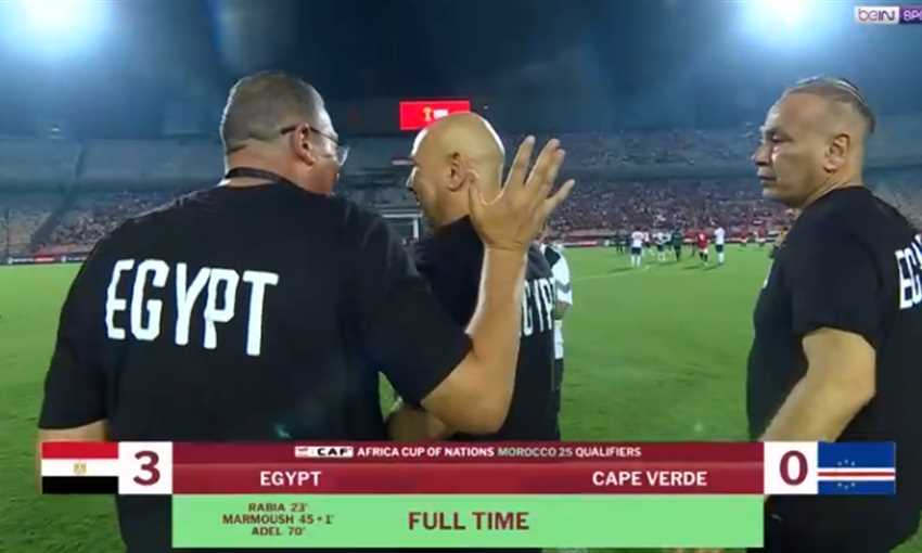 ملخص فوز مصر على كاب فيردي 3-0 (تصفيات أمم إفريقيا)