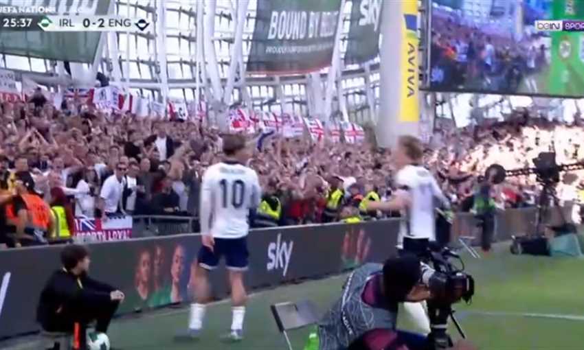 ملخص فوز إنجلترا على أيرلندا 2-0 (دوري الأمم الأوروبية)