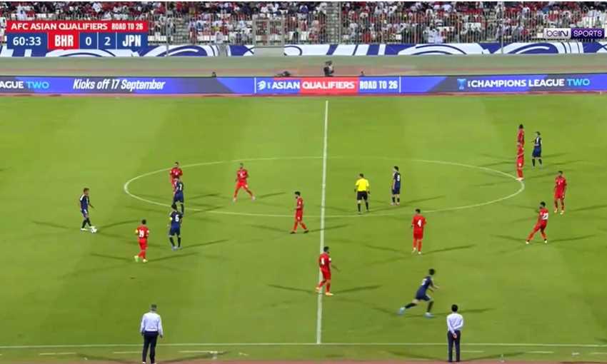 ملخص فوز اليابان على البحرين 5-0 (تصفيات كأس العالم)