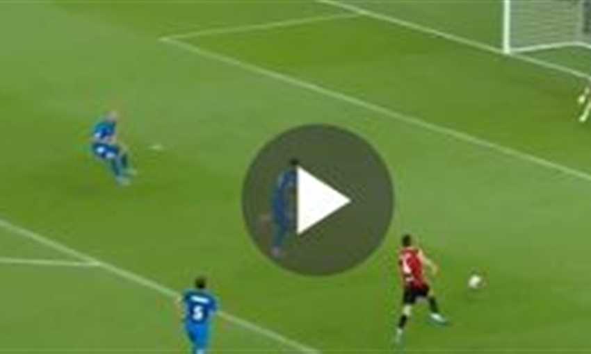 تريزيجيه يصنع هدفا مع الريان ضد الشحانية في الدوري القطري