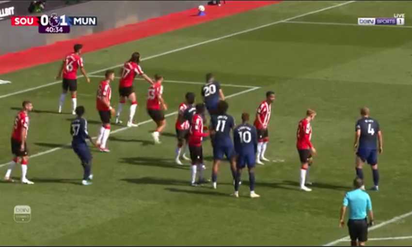 هدف مانشستر يونايتد الثاني ضد ساوثامبتون - ماركوس راشفورد (الدوري الإنجليزي)