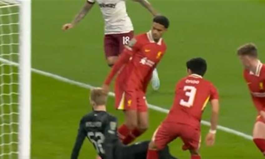 هدف ويستهام الأول ضد ليفربول - كوانساه (كأس الرابطة)
