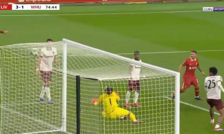 صلاح سجل.. ملخص فوز ليفربول على وست هام 5-1 (كأس الرابطة الإنجليزية)