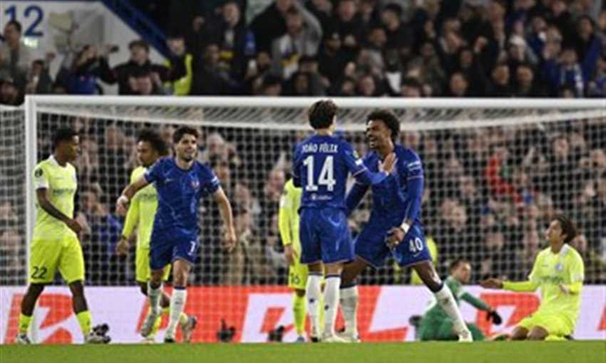 ملخص فوز تشيلسي على جينت 4-2 (دوري المؤتمر الأوروبي)