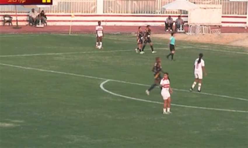 هدف الزمالك الأول ضد الأهلي- سبيستيا أكوي (الدوري المصري للسيدات)