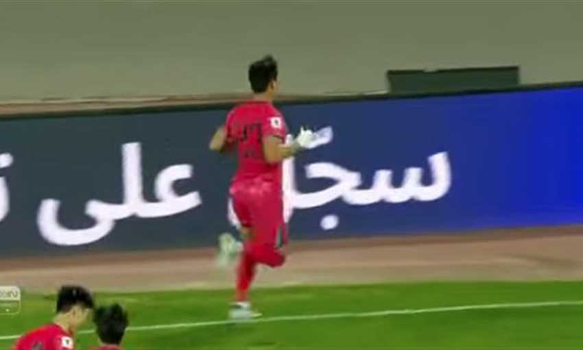 هدف كوريا الجنوبية الثاني ضد الأردن - أوه هيون جيو  (تصفيات كأس العالم)