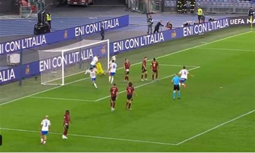 هدف إيطاليا الأول ضد بلجيكا - كامبياسو (دوري الأمم الأوروبية)
