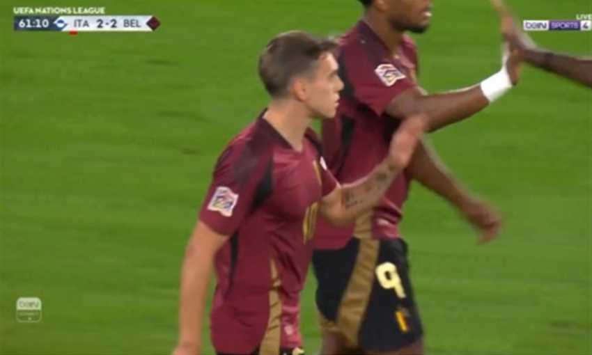 هدف بلجيكا الثاني ضد إيطاليا - تروسار (دوري الأمم الأوروبية)