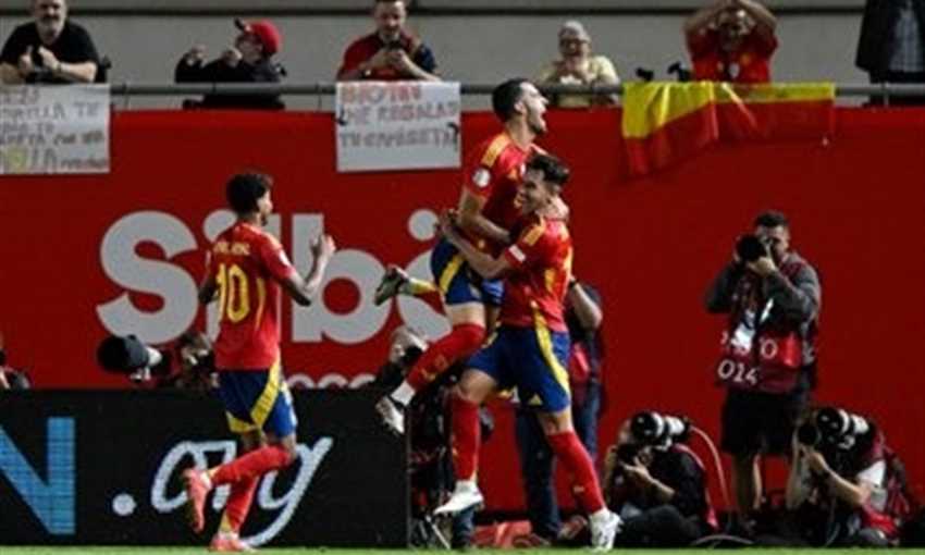 ملخص فوز إسبانيا على الدنمارك 1-0 (دوري الأمم الأوروبية)