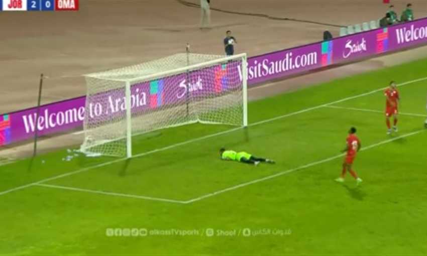 هدف الأردن الثالث في مرمى عمان - يزن النعيمات (تصفيات كأس العالم)