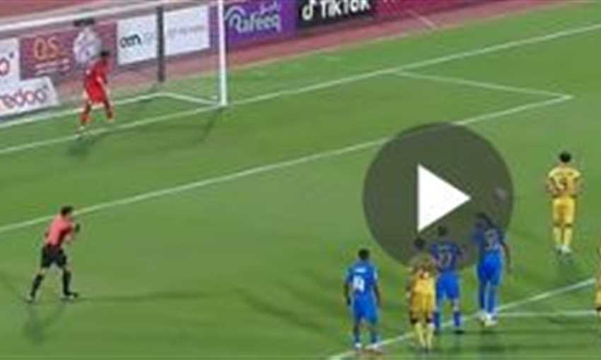 هدف أحمد عبد القادر مع نادي قطر ضد الخور (الدوري القطري)