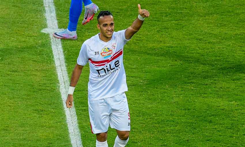 هدف الزمالك الأول ضد سموحة - ناصر منسي (الدوري المصري)