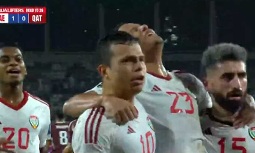 ملخص فوز الإمارات على قطر 5-0 (تصفيات كأس العالم)