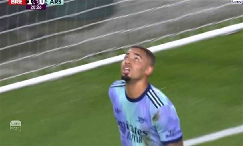 هدف أرسنال الأول أمام برينتفورد - جابرييل جيسوس (الدوري الإنجليزي)