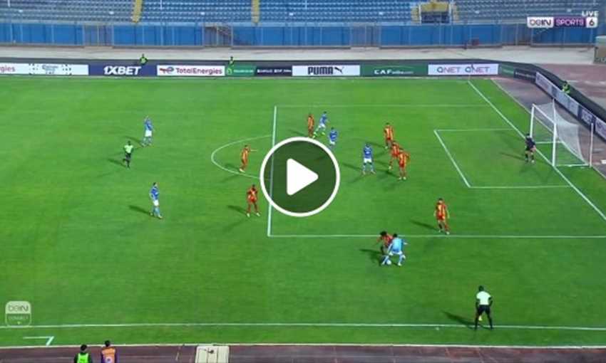 هدف رائع من إبراهيم عادل أمام الترجي - (دوري أبطال إفريقيا)
