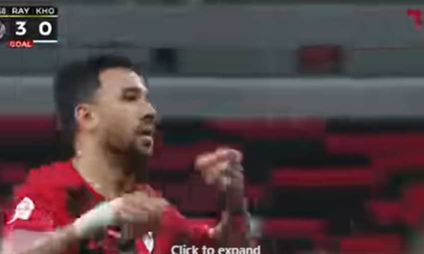 هدف الريان الثالث ضد الخور - تريزيجيه (الدوري القطري)