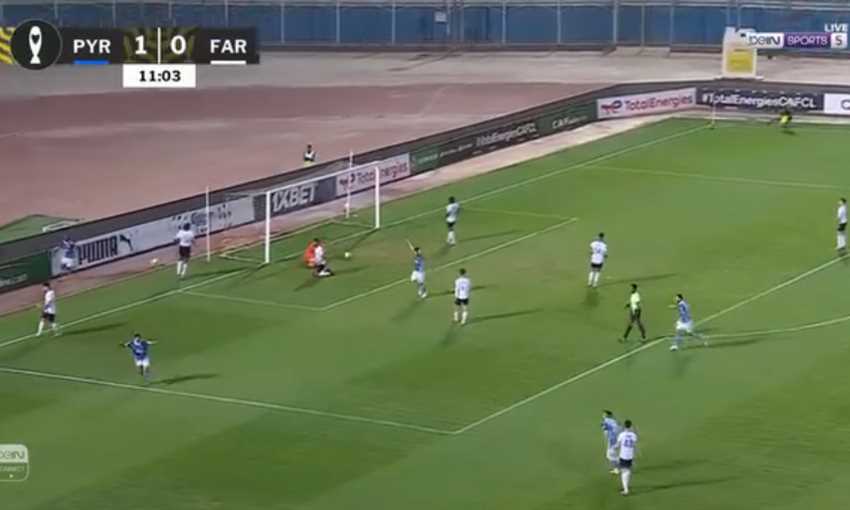 هدف بيراميدز الثاني في الجيش الملكي - فيستون ماييلي (دوري أبطال إفريقيا)