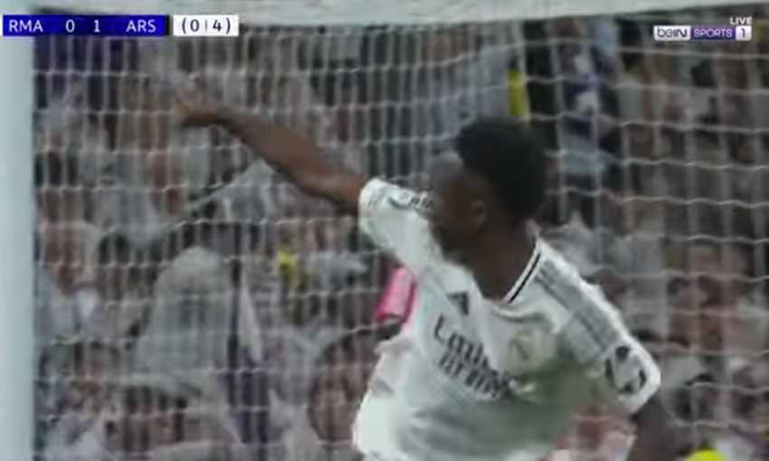 هدف ريال مدريد الأول ضد أرسنال - فينيسيوس (دوري أبطال أوروبا)