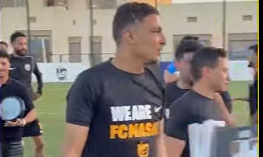 فرحة جنونية من لاعبي مسار بعد الفوز على أسمنت أسيوط في دورة الترقي