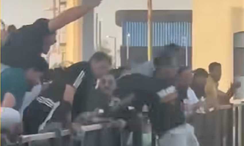 احتفالات هستيرية بعد ريمونتادا لاعبي مسار أمام أسمنت أسيوط