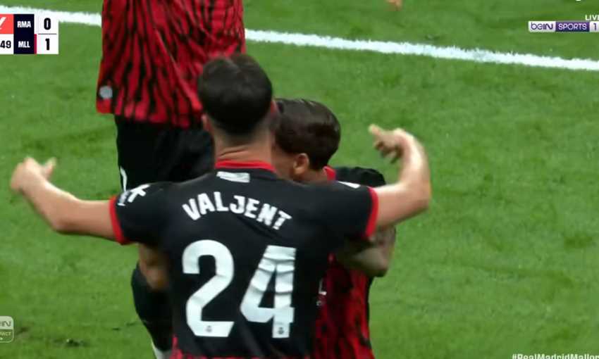هدف مايوركا الأول في ريال مدريد - فالينت (الدوري الإسباني)