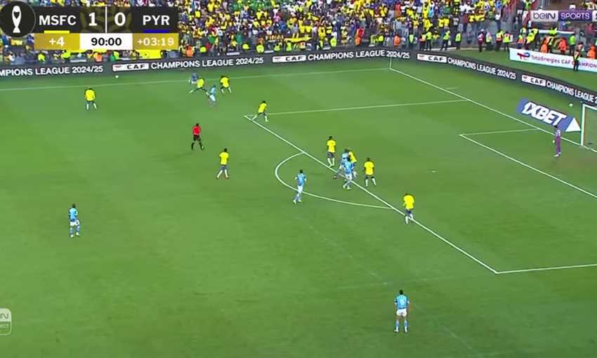 هدف بيراميدز الأول ضد صنداونز - وليد الكرتي (نهاي أبطال إفريقيا)