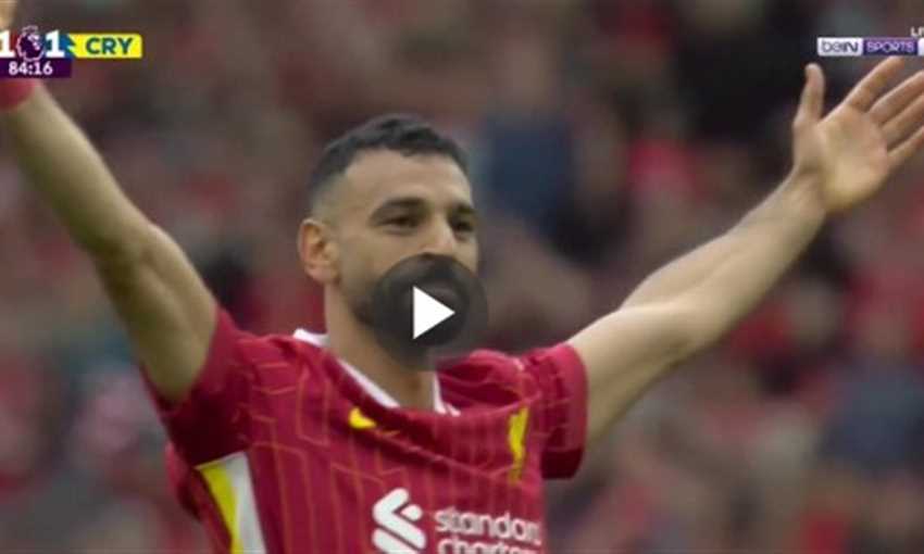 هدف ليفربول الأول في كريستال بالاس - محمد صلاح (الدوري الإنجليزي)