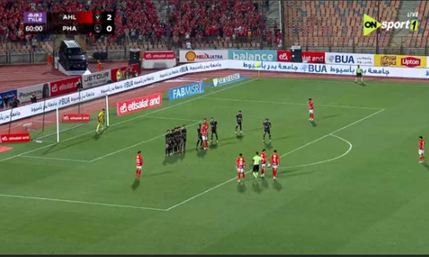 هدف الأهلي الثالث ضد فاركو - وسام أبو علي (الدوري المصري)