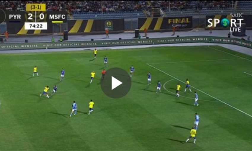 هدف صنداونز الأول في بيراميدز (نهائي دوري أبطال إفريقيا)