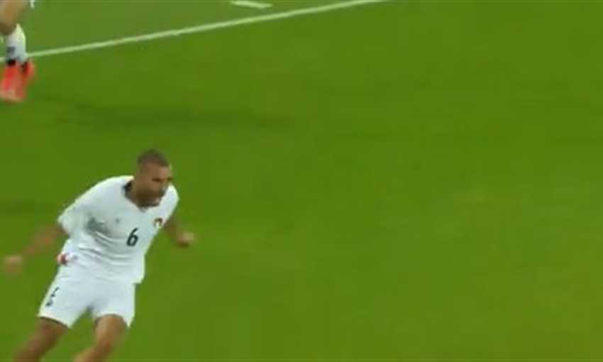 هدف فلسطين في شباك عُمان - عدي خروب (تصفيات كأس العالم)