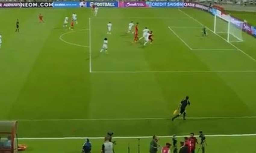 هدف عمان القاتل أمام فلسطين - عصام الصبحي (تصفيات كأس العالم)