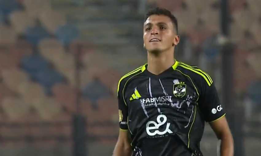 هدف تعادل الأهلي مع مودرن سبورت - ياسين مرعي (الدوري المصري)