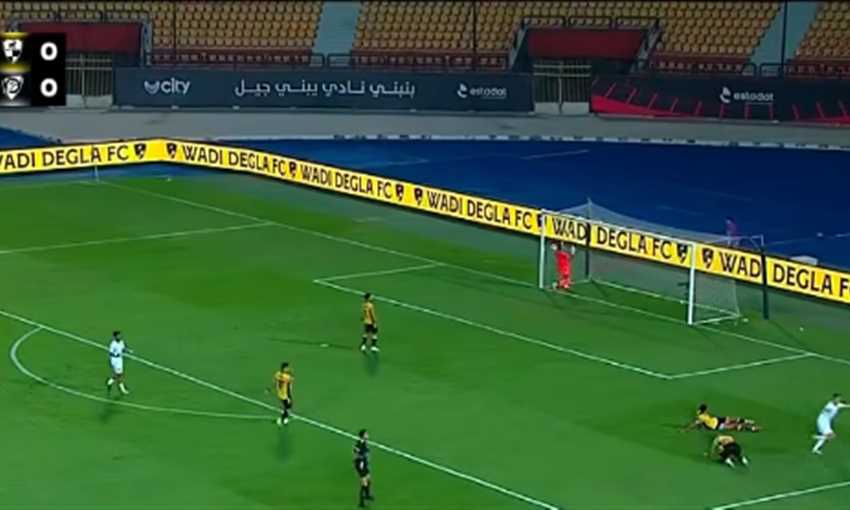 هدف بتروجت الأول في وادي دجلة - بدر موسى (الدوري المصري)