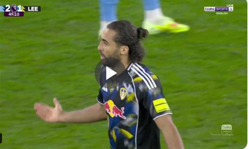 هدف ليدز الأول في مانشستر سيتي - كالفيرت لوين (الدوري الإنجليزي)