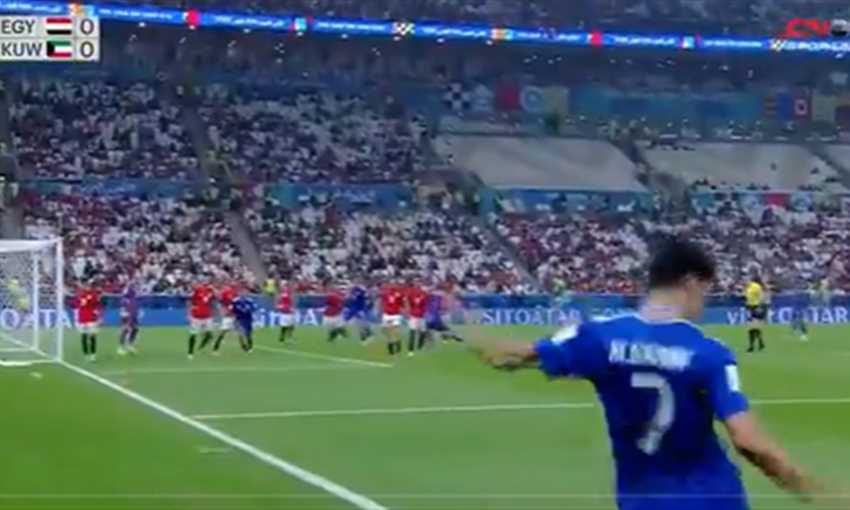 هدف الكويت الأول ضد مصر - فهد الهاجري (كأس العرب)
