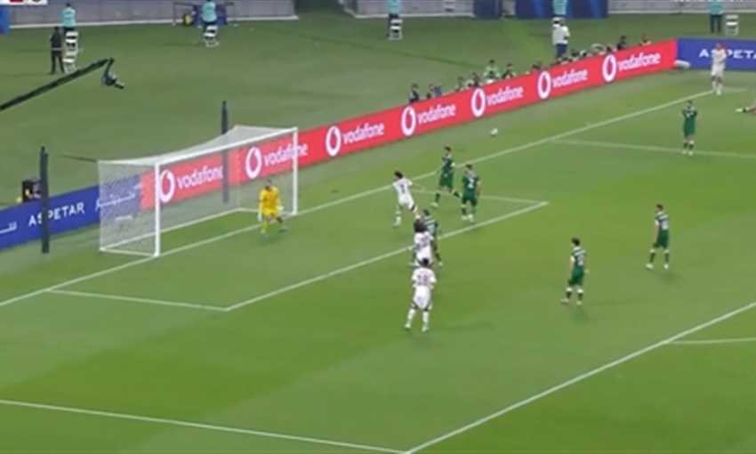 هدف قطر الأول أمام سوريا - أحمد علاء (كأس العرب)