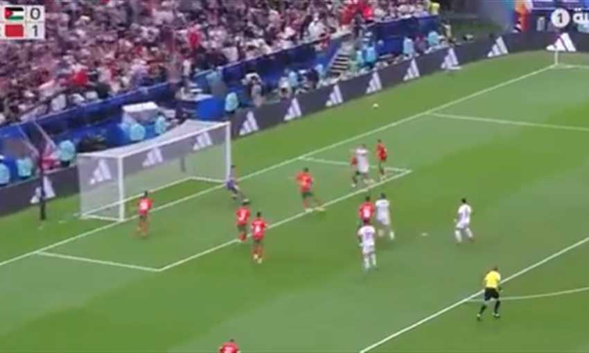 هدف الأردن الأول ضد المغرب - علي علوان (نهائي كأس العرب)