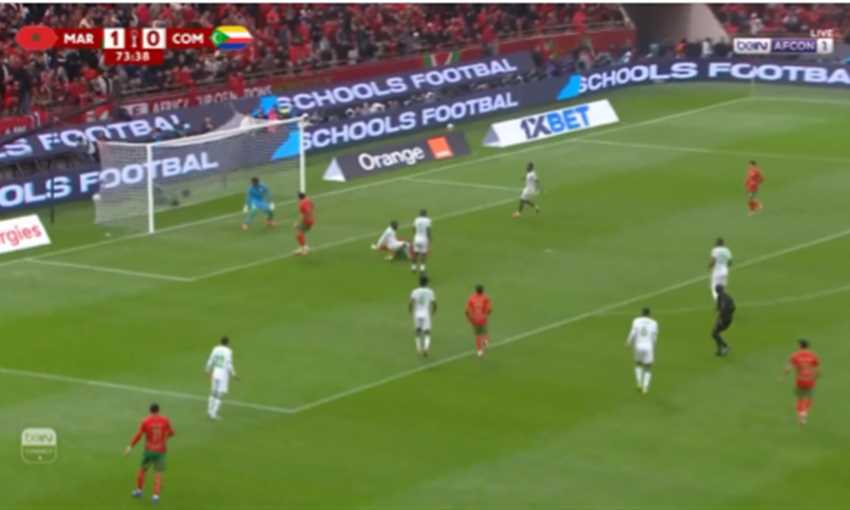 هدف المغرب الثاني في جزر القمر - أيوب الكعبي (أمم إفريقيا)