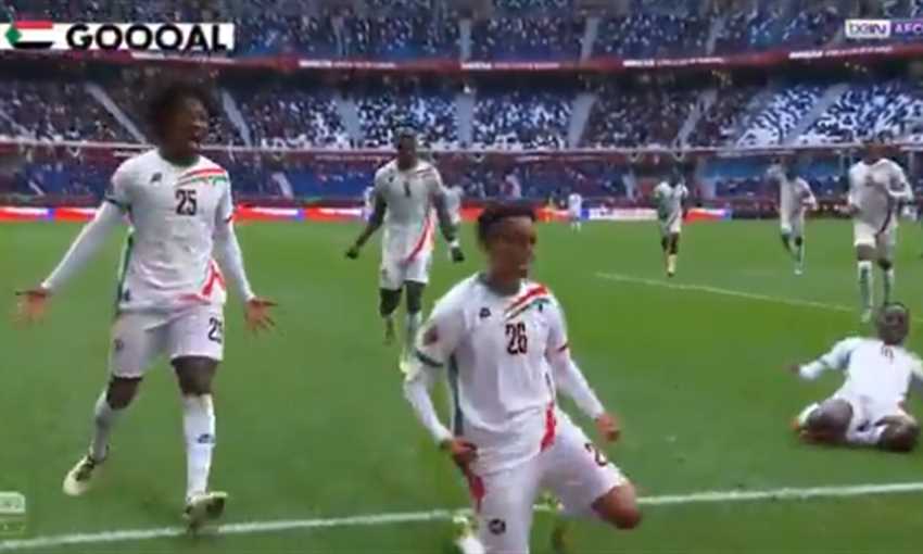 هدف السودان الأول ضد السنغال - عامر عبد الله (أمم إفريقيا)